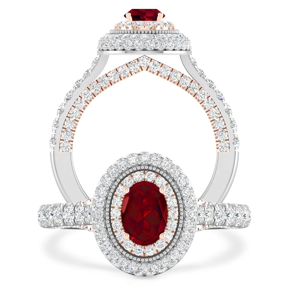 White Gold - Garnet