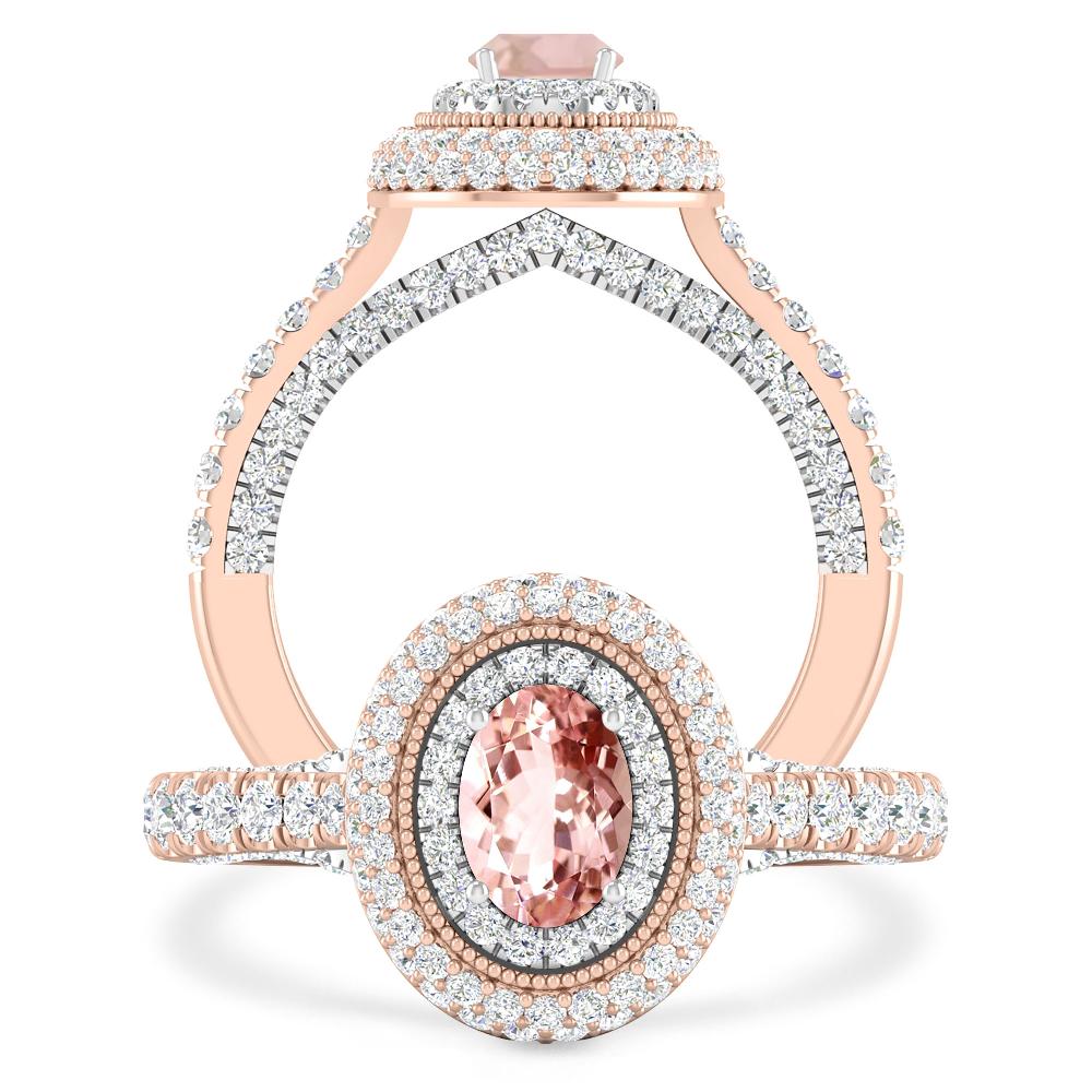 Rose Gold - Morganite