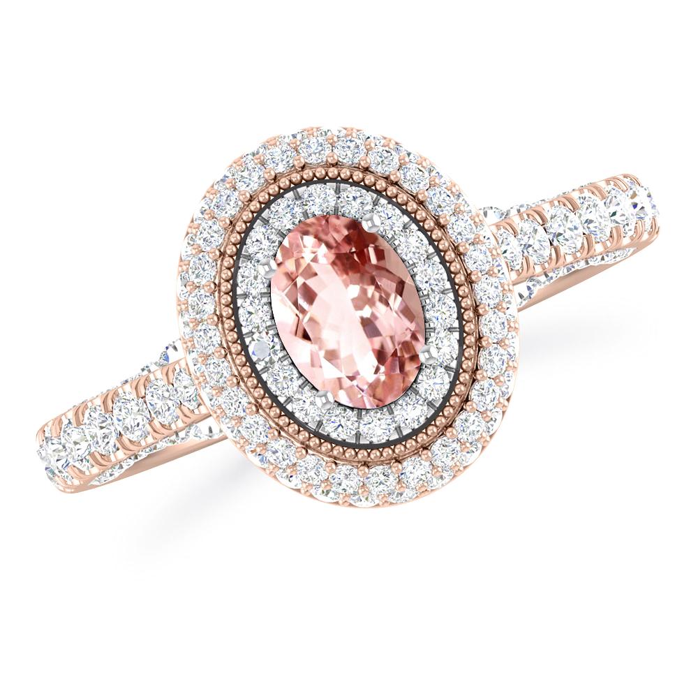 Rose Gold - Morganite