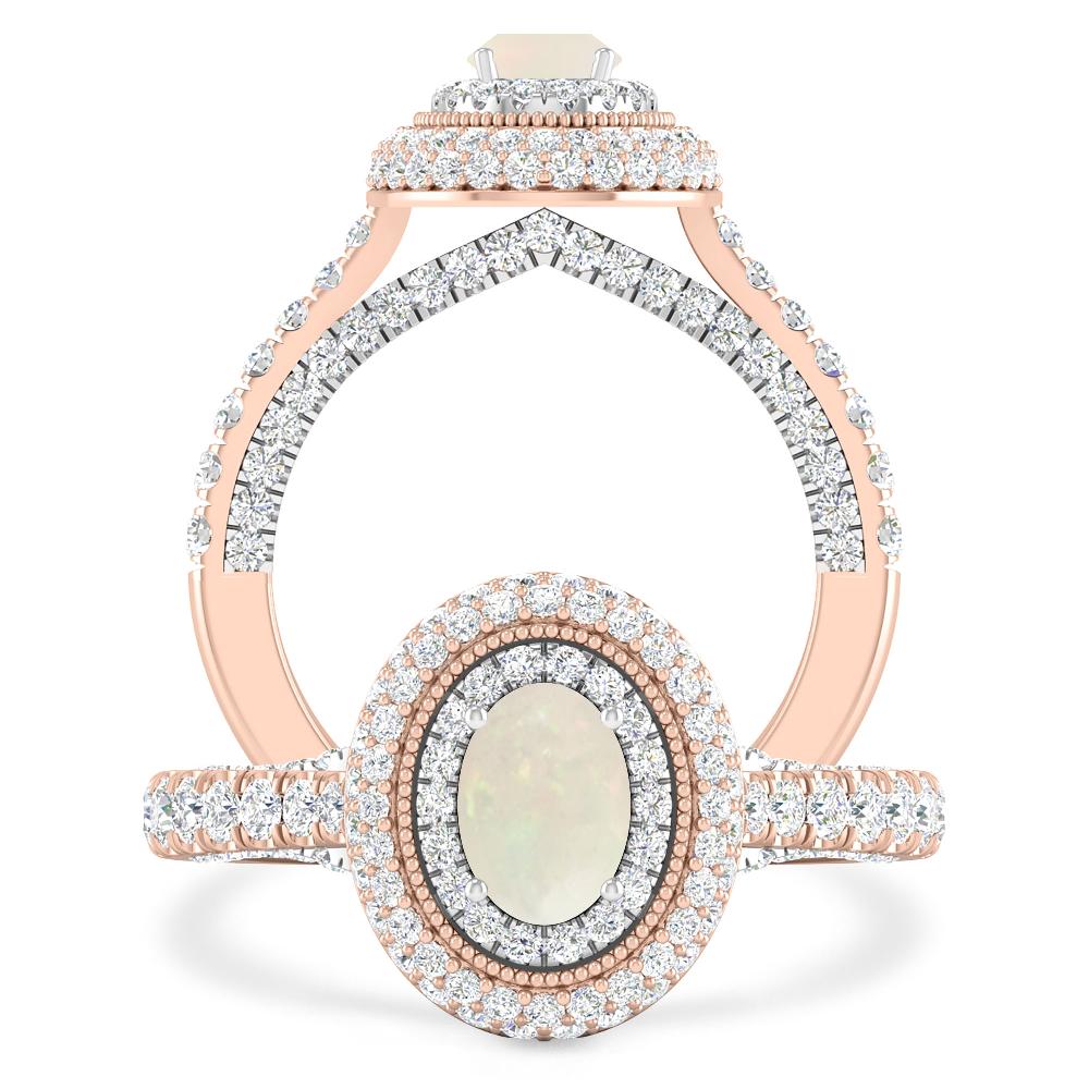 Rose Gold - Opal