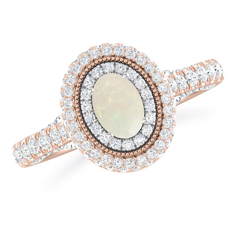 Rose Gold - Opal