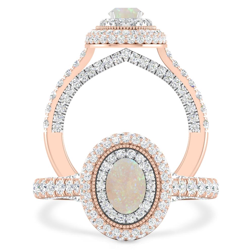 Rose Gold - Opal