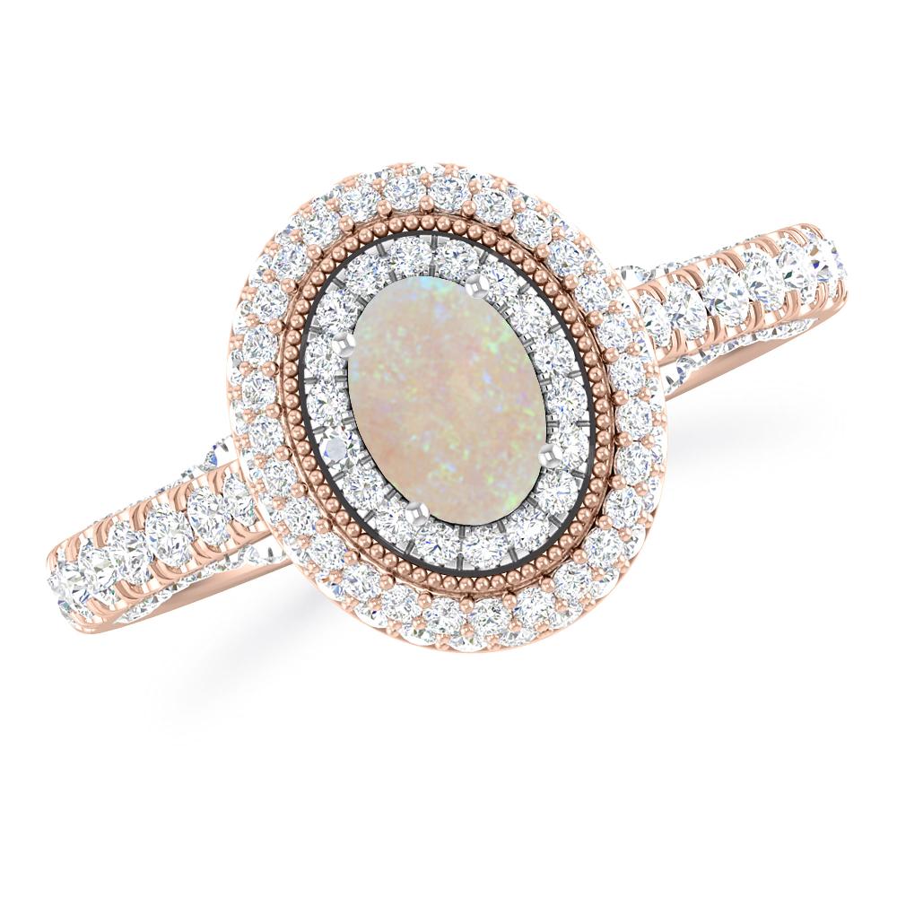 Rose Gold - Opal