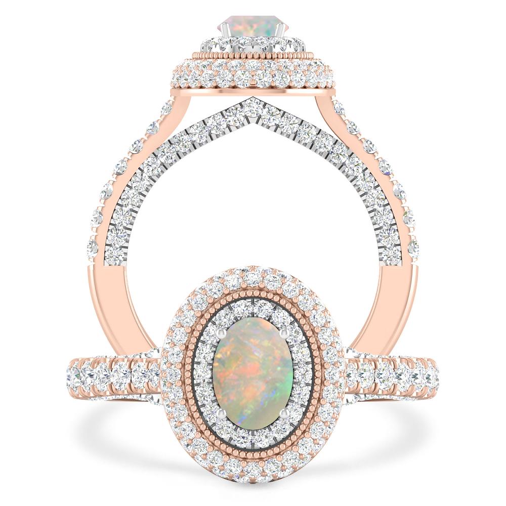 Rose Gold - Opal