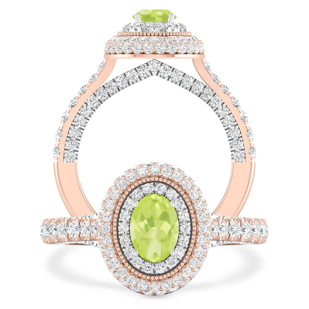 Rose Gold - Peridot