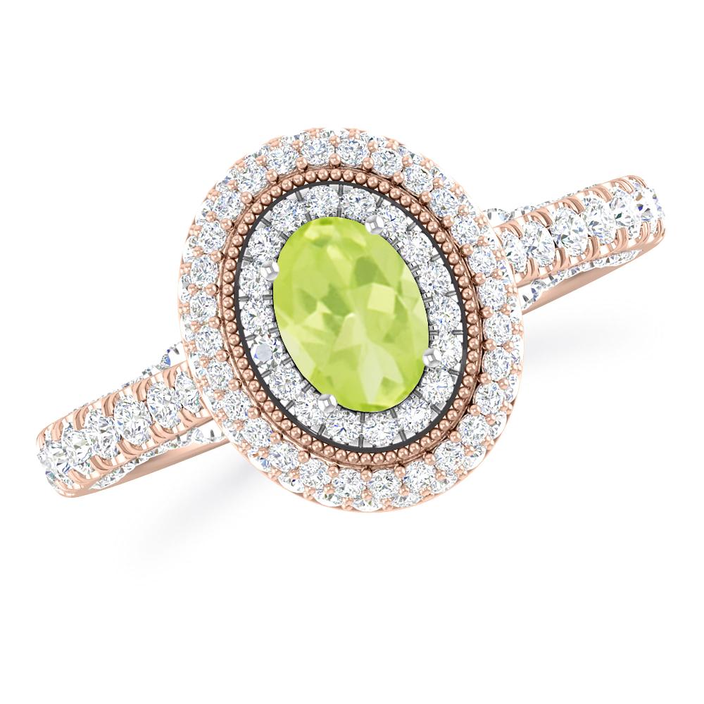 Rose Gold - Peridot