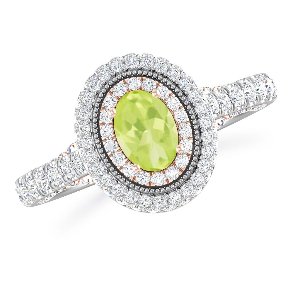 White Gold - Peridot