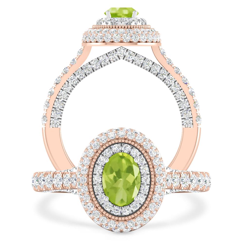 Rose Gold - Peridot