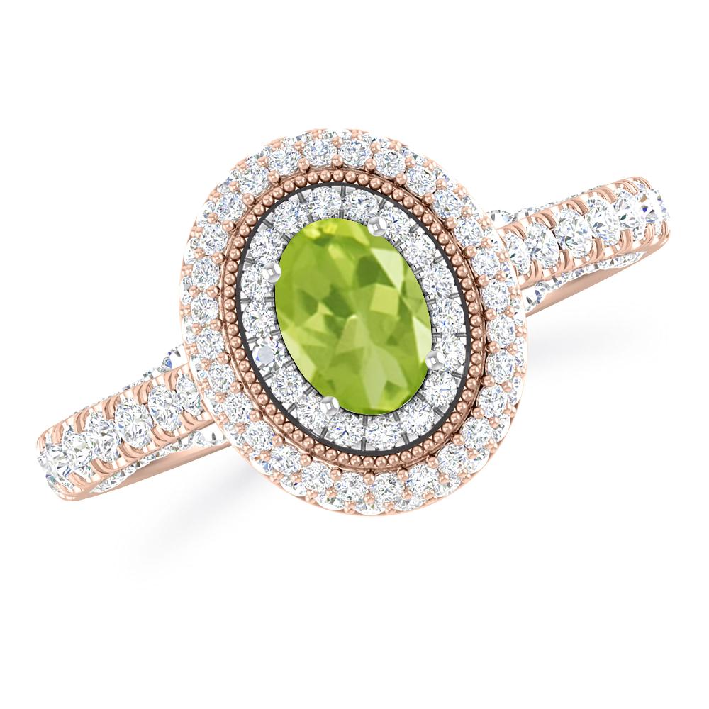 Rose Gold - Peridot