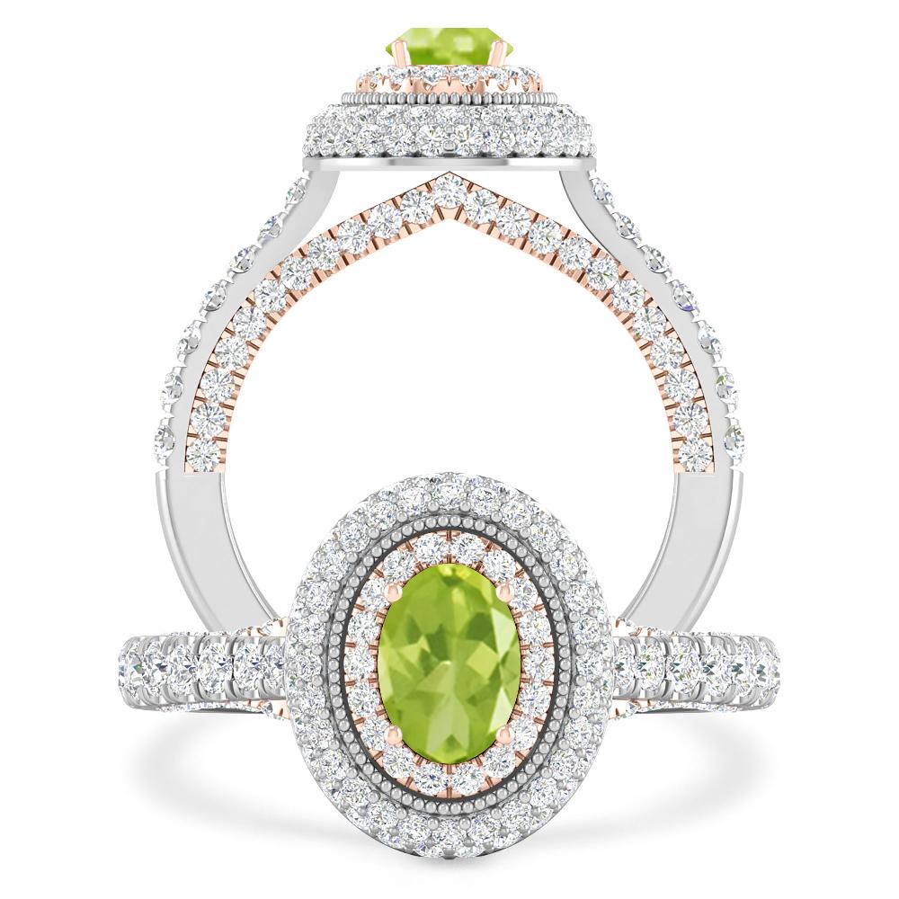 White Gold - Peridot