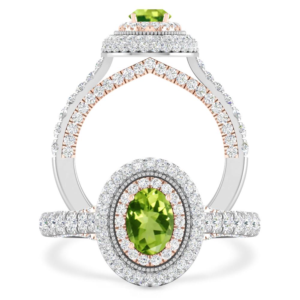 White Gold - Peridot