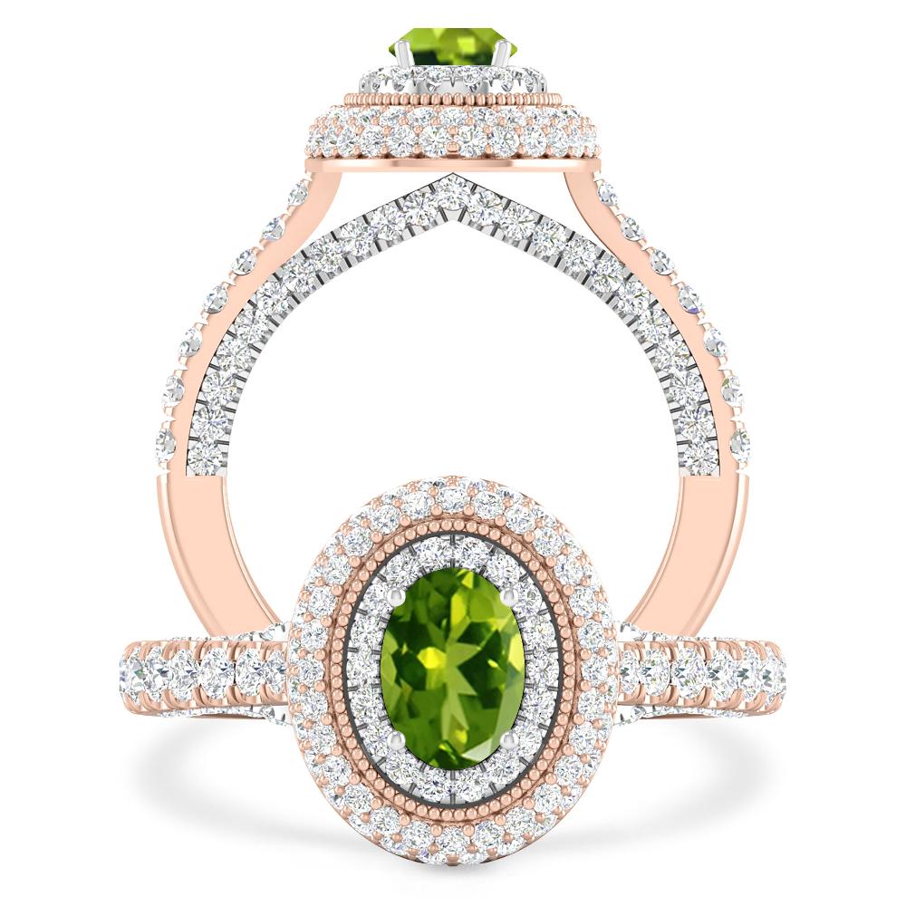 Rose Gold - Peridot