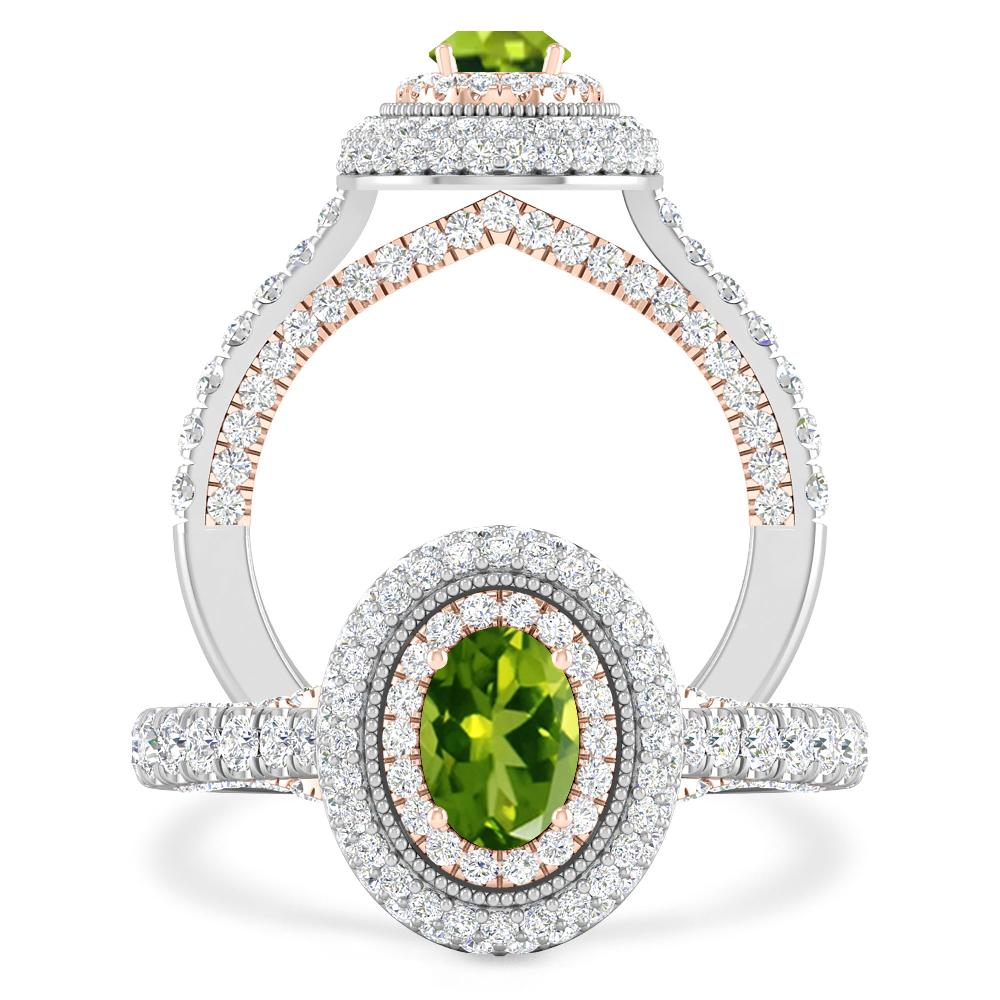 White Gold - Peridot