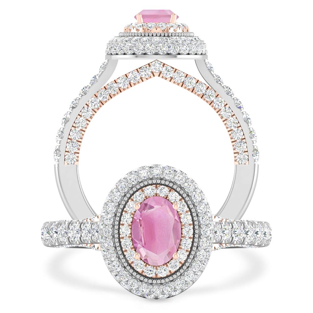 White Gold - Pink Tourmaline