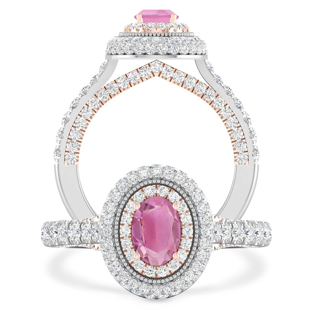 White Gold - Pink Tourmaline