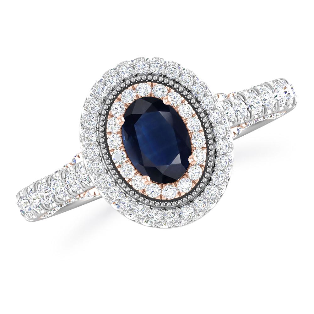 White Gold - Sapphire