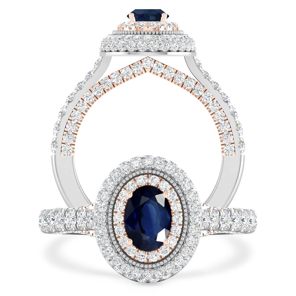 White Gold - Sapphire