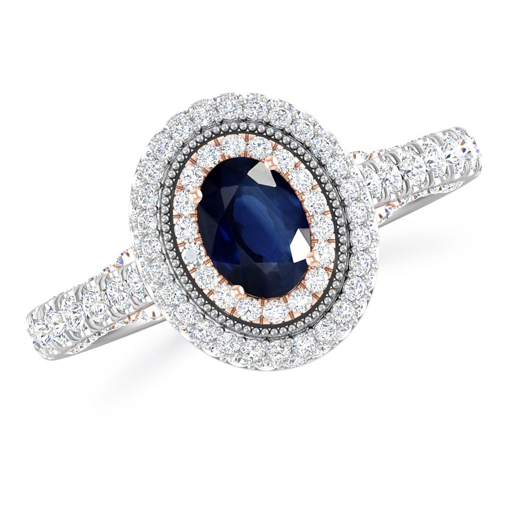 White Gold - Sapphire