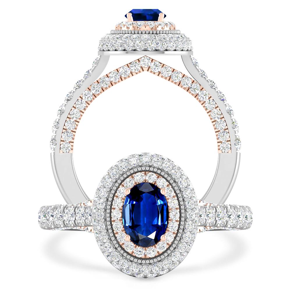 White Gold - Sapphire