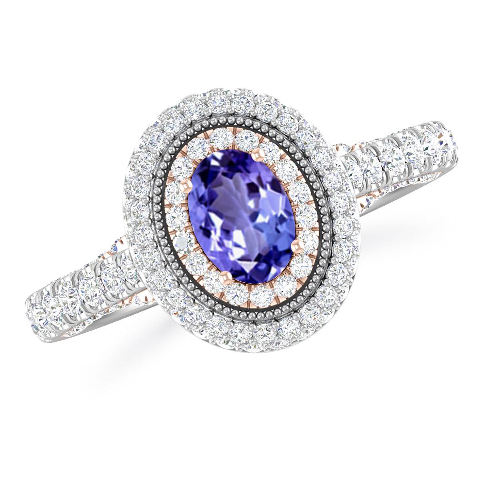 White Gold - Tanzanite