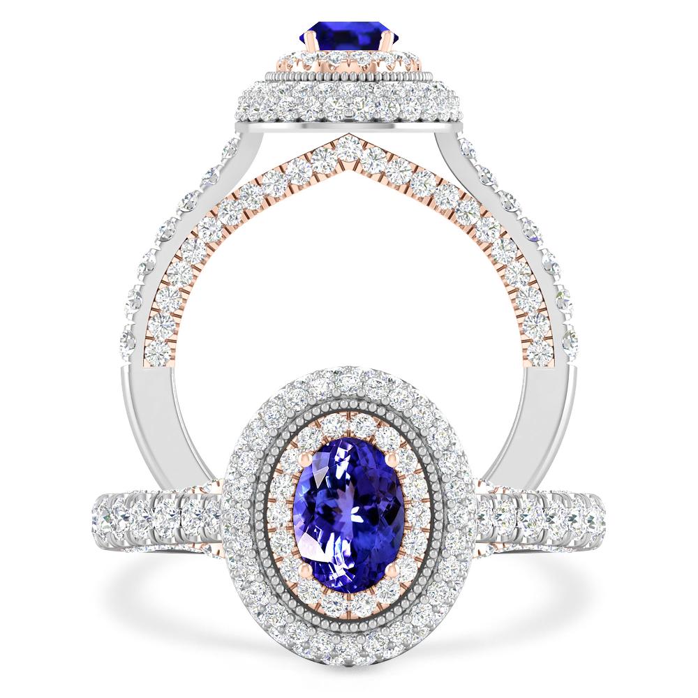 White Gold - Tanzanite