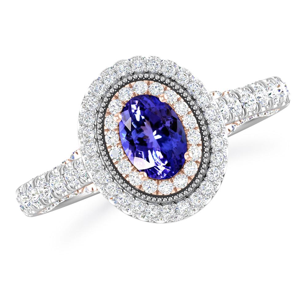 White Gold - Tanzanite