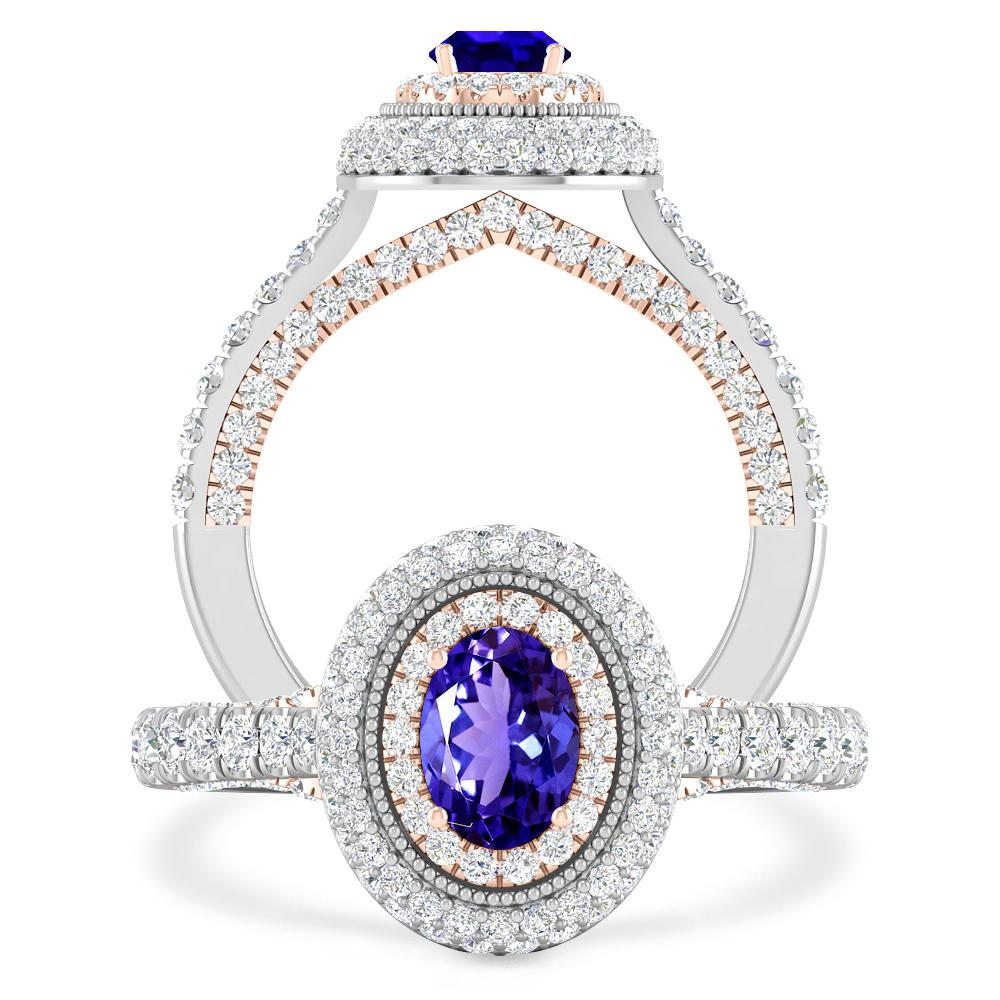 White Gold - Tanzanite