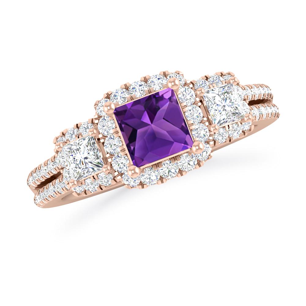 Rose Gold - Amethyst