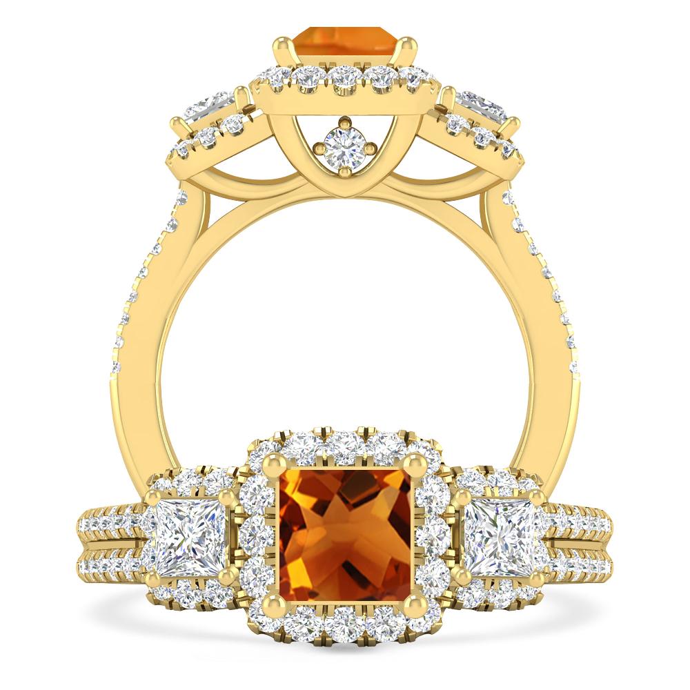 Yellow Gold - Citrine