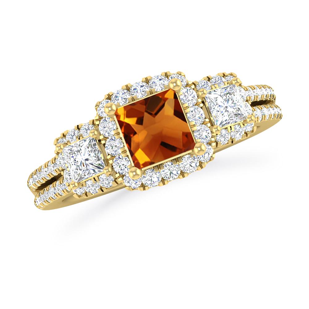 Yellow Gold - Citrine