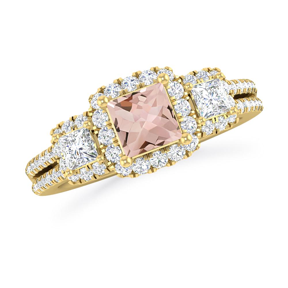 Yellow Gold - Morganite