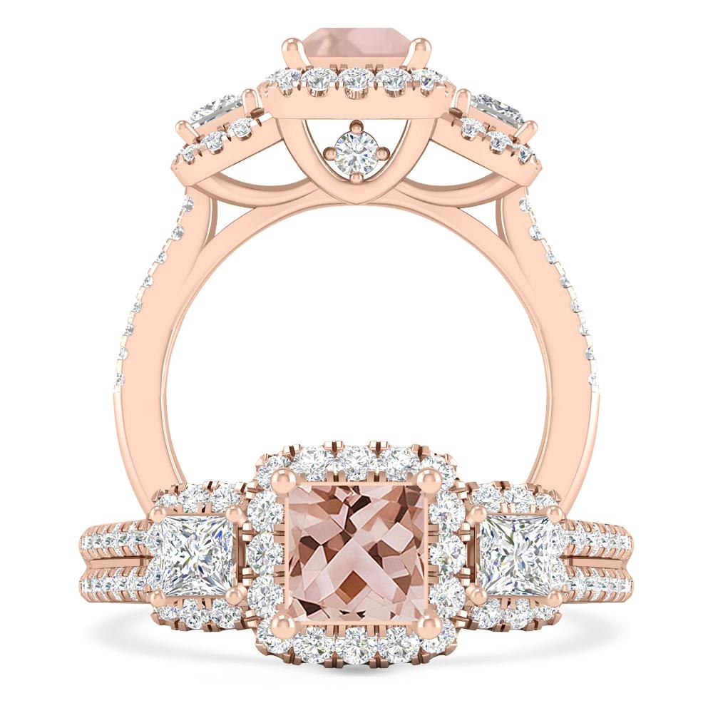 Rose Gold - Morganite