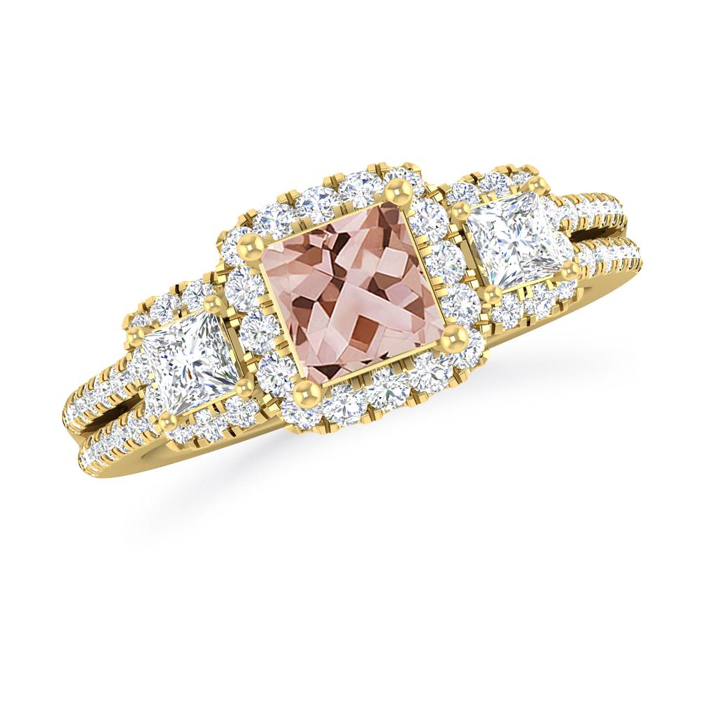 Yellow Gold - Morganite