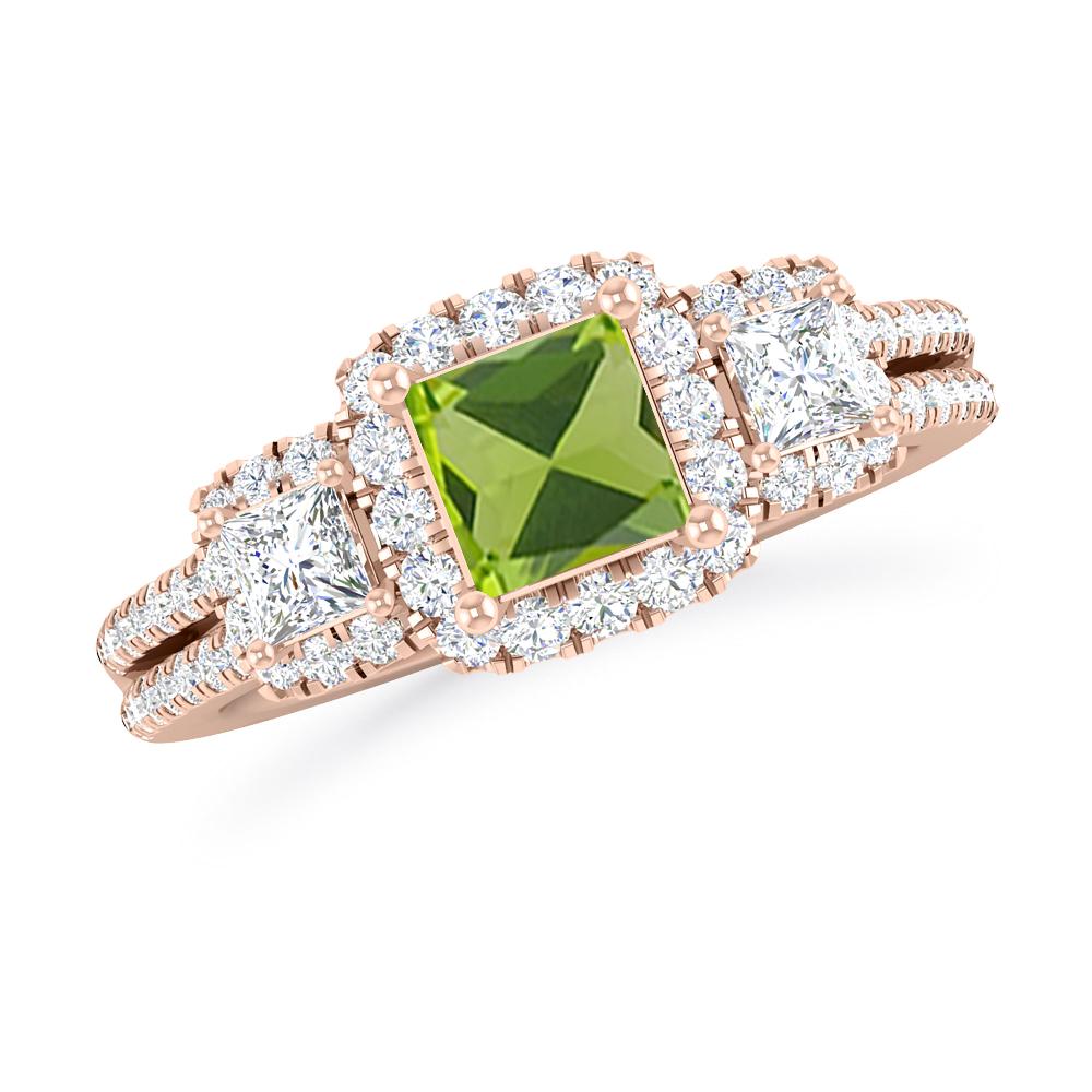 Rose Gold - Peridot