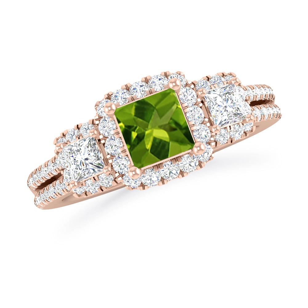 Rose Gold - Peridot