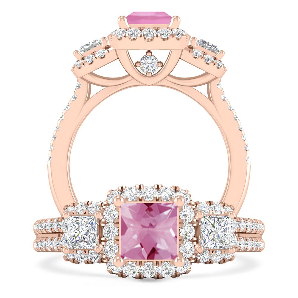 Rose Gold - Pink Tourmaline