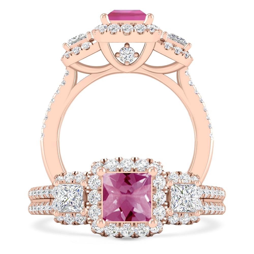 Rose Gold - Pink Tourmaline