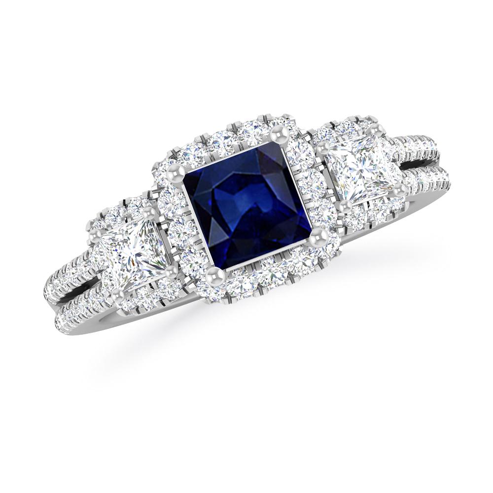 White Gold - Sapphire