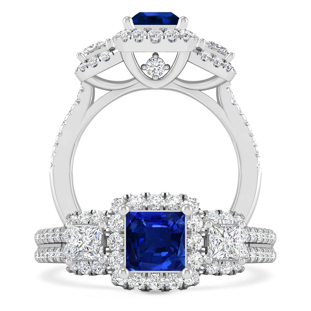 White Gold - Sapphire