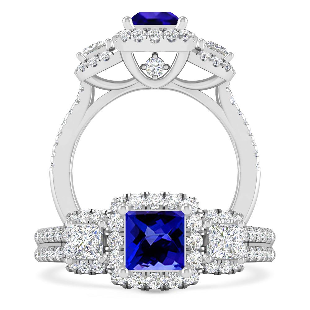 White Gold - Tanzanite