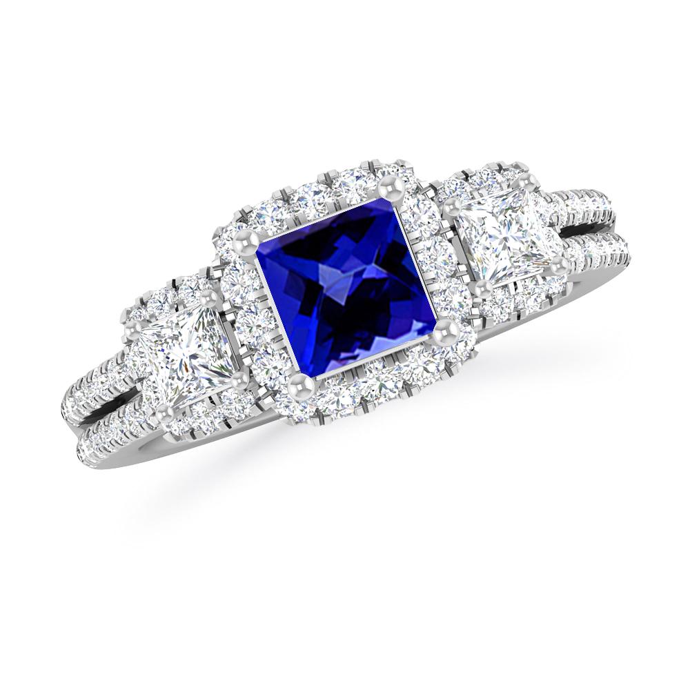 White Gold - Tanzanite