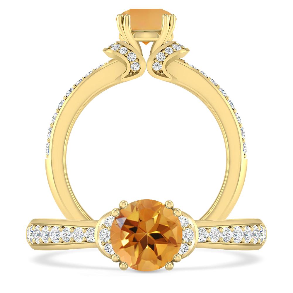 Yellow Gold - Citrine