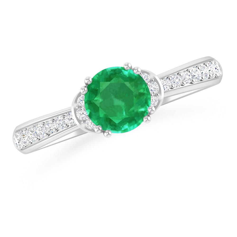 White Gold - Emerald