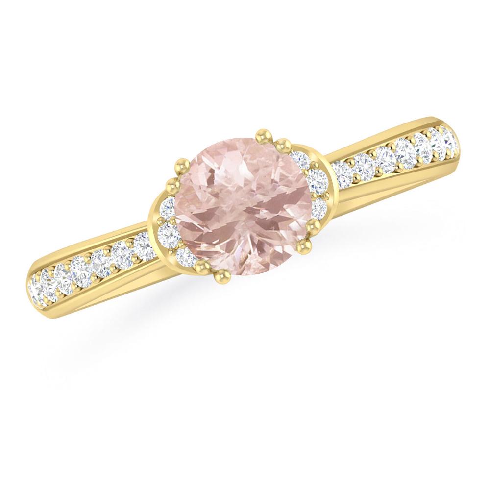 Yellow Gold - Morganite