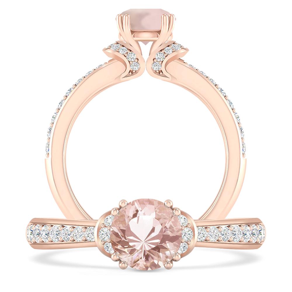 Rose Gold - Morganite