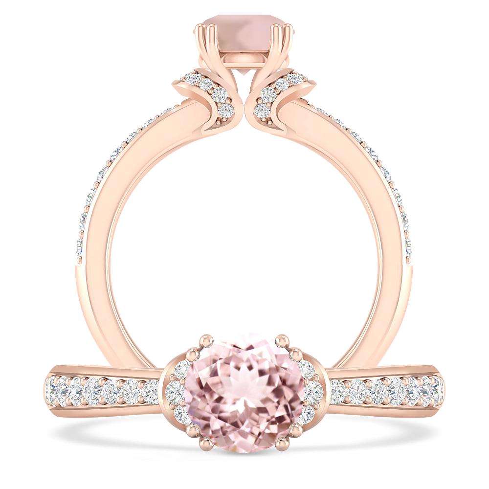 Rose Gold - Morganite