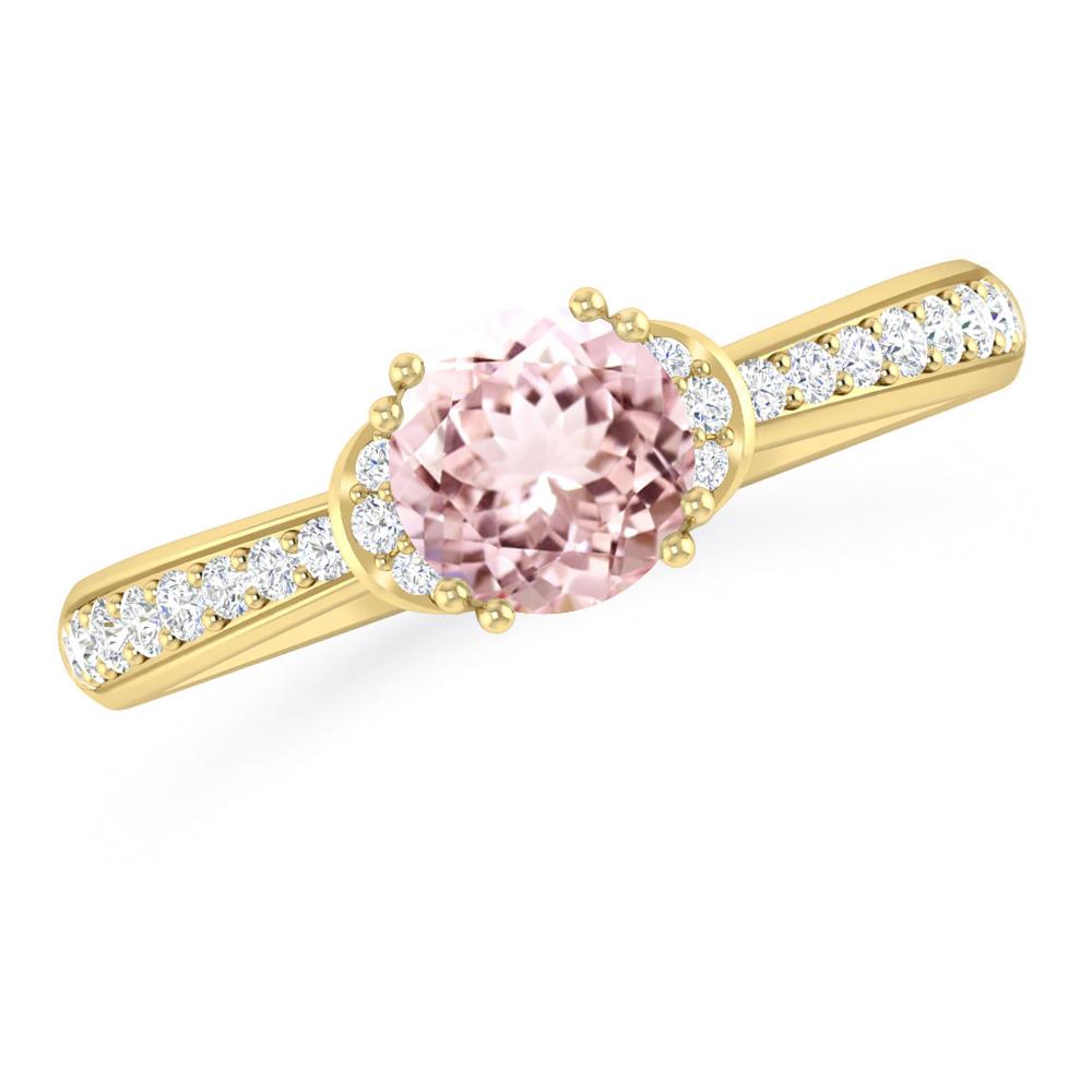 Yellow Gold - Morganite