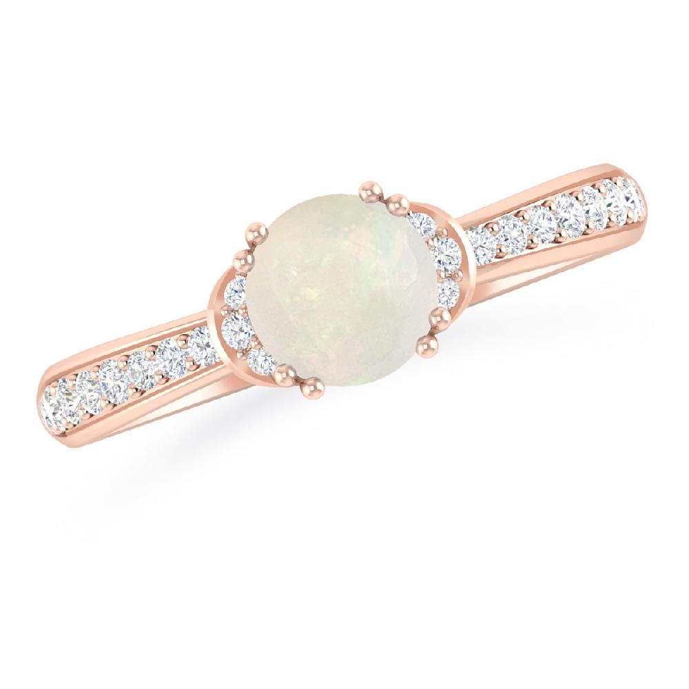 Rose Gold - Opal