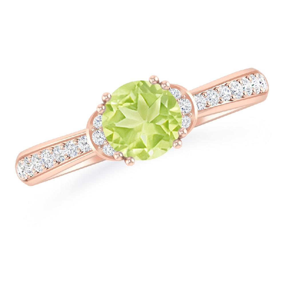 Rose Gold - Peridot