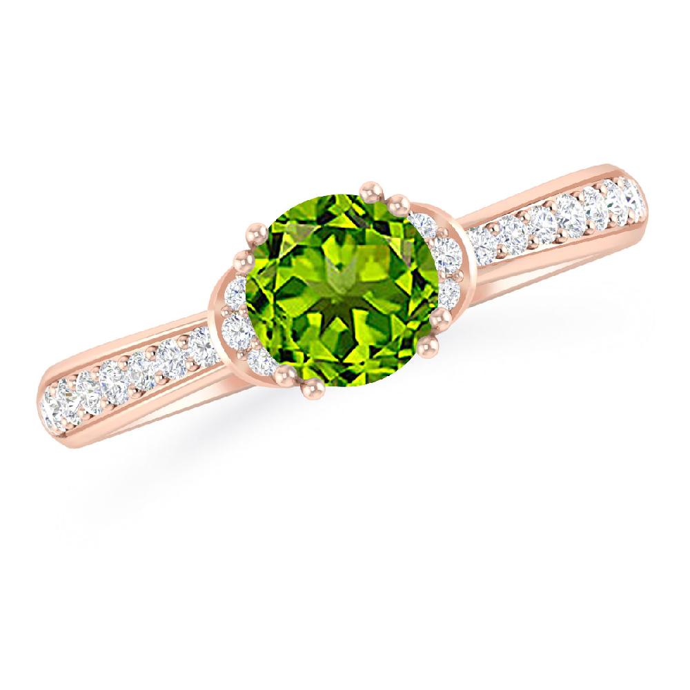 Rose Gold - Peridot